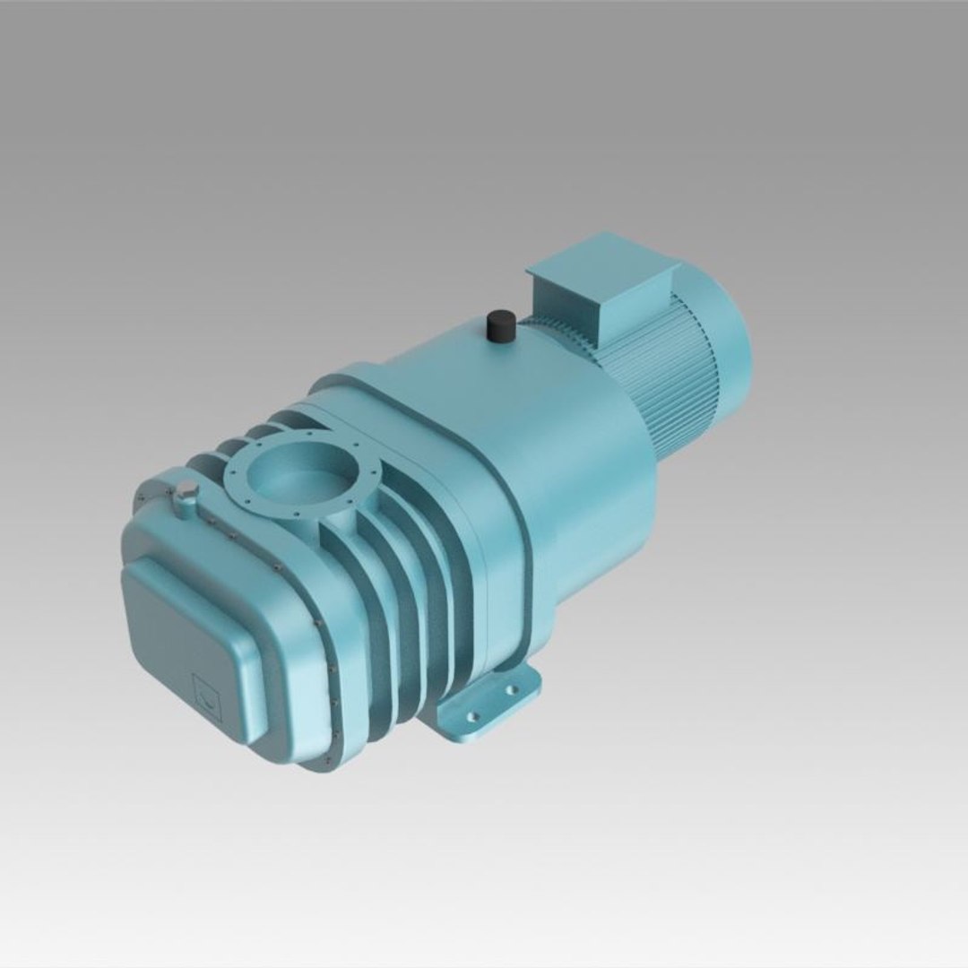 Vacuum Pump Rotor 3D Model - TurboSquid 1482841