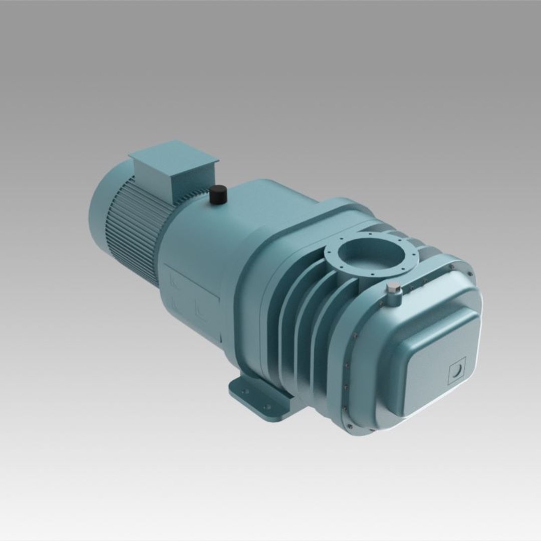 Vacuum Pump Rotor 3D Model - TurboSquid 1482841