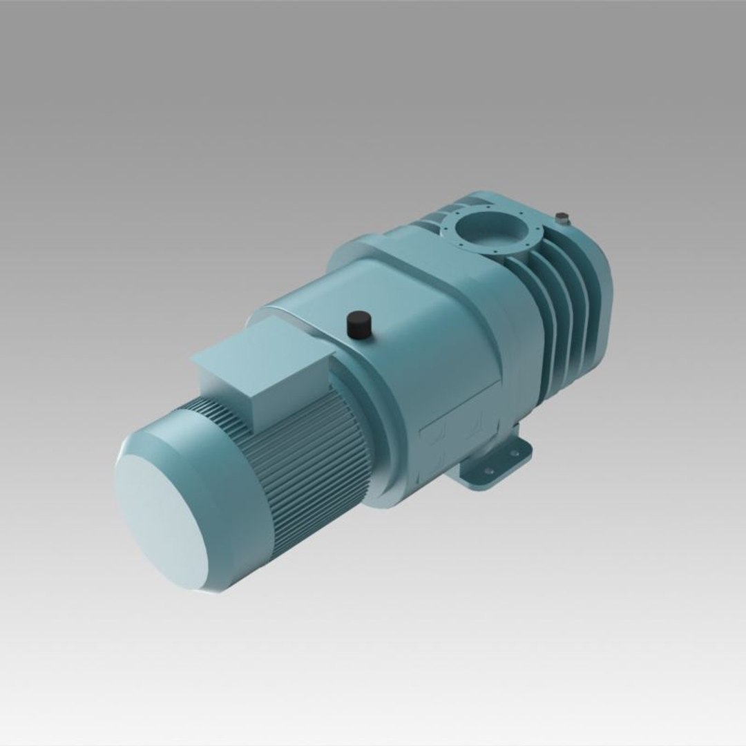 Vacuum Pump Rotor 3D Model - TurboSquid 1482841