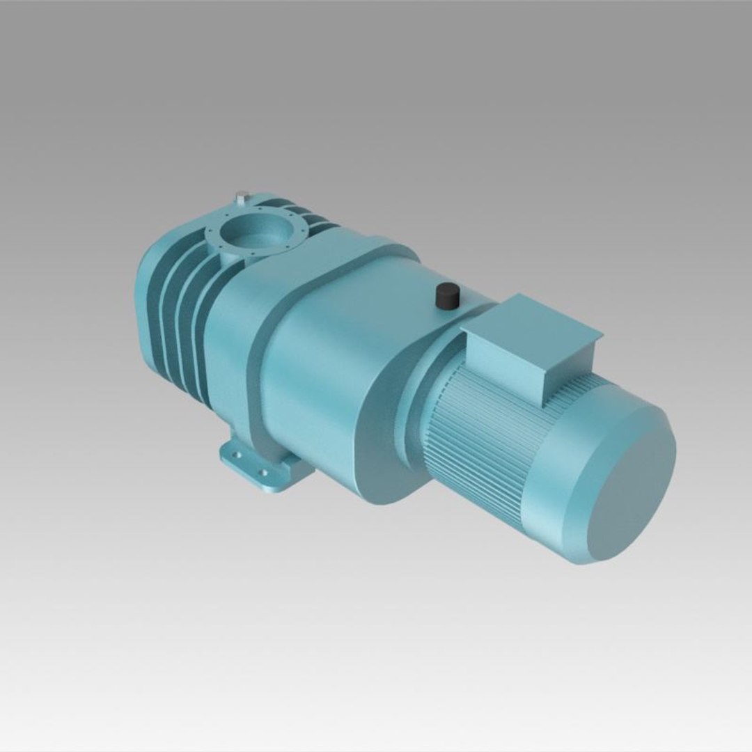 Vacuum Pump Rotor 3D Model - TurboSquid 1482841