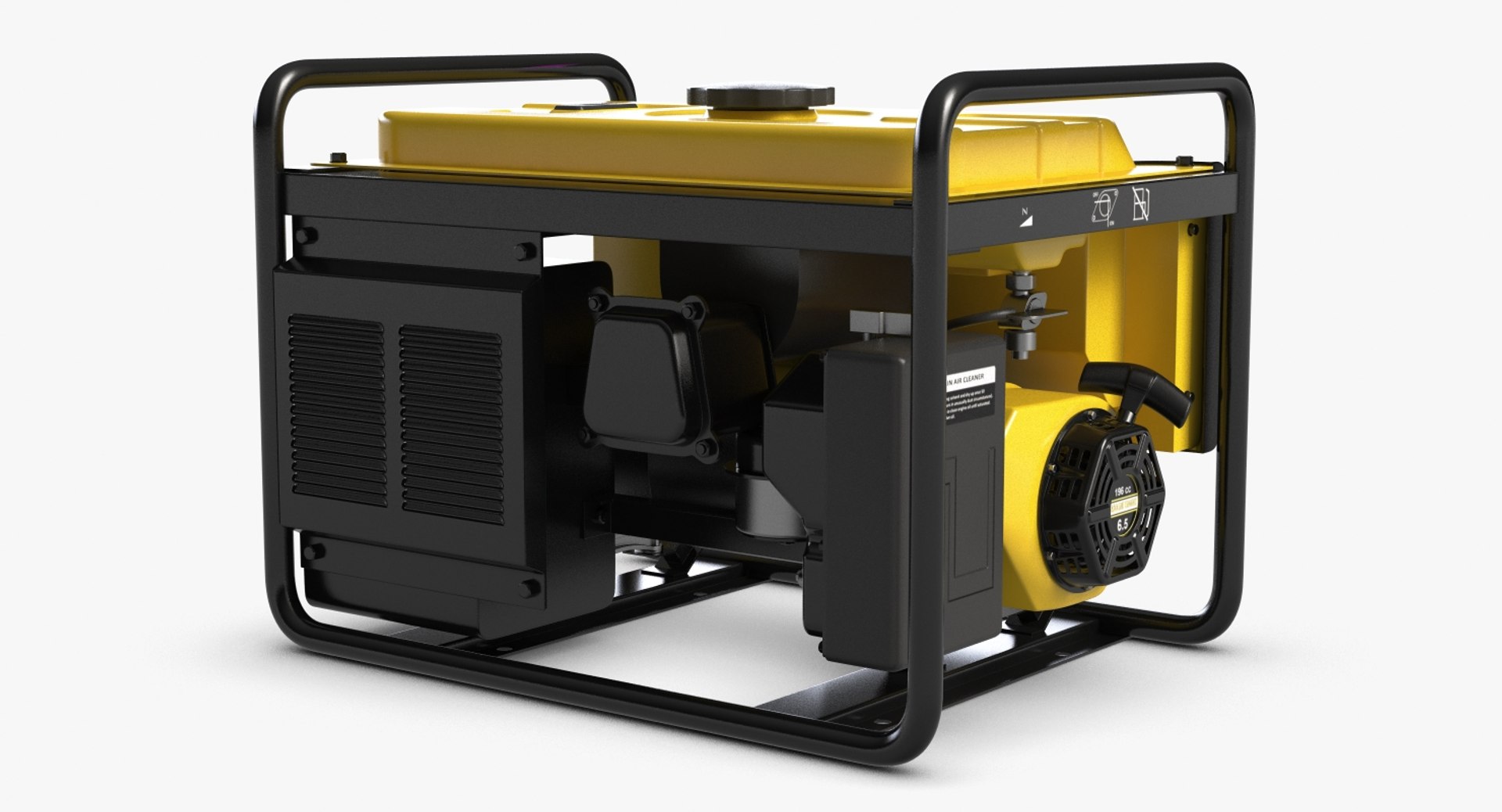 3d Model Portable Generator