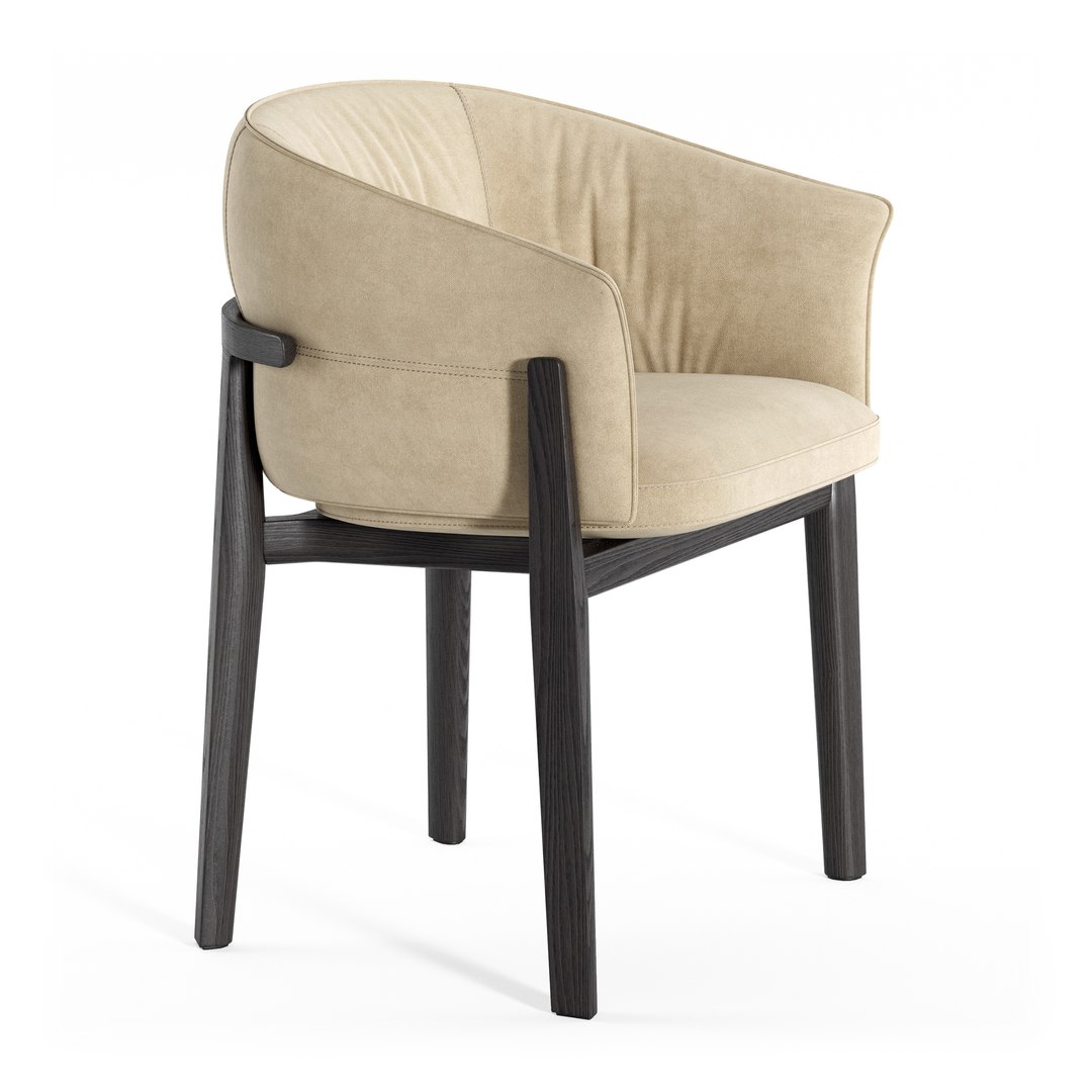 3D Poliform Leopold Chair - TurboSquid 2272183