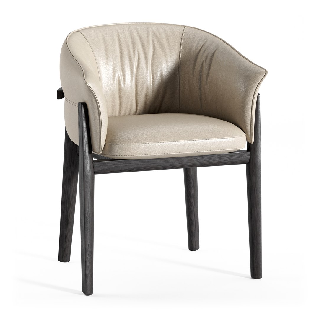 3D Poliform Leopold Chair - TurboSquid 2272183