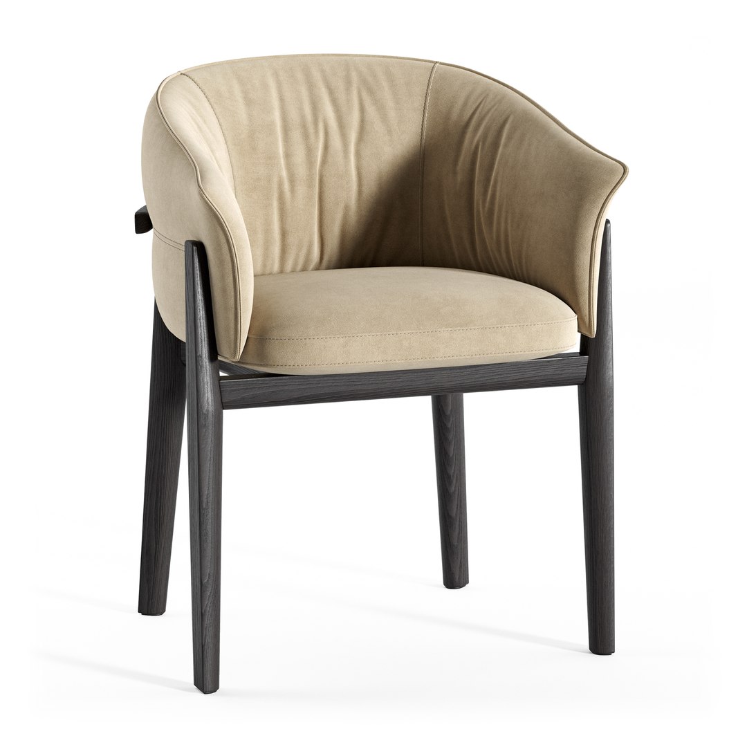 3D Poliform Leopold Chair - TurboSquid 2272183