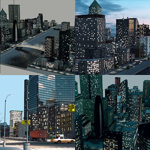 city 3D model