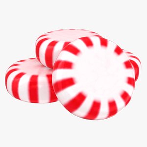 3D realistic starlight peppermint