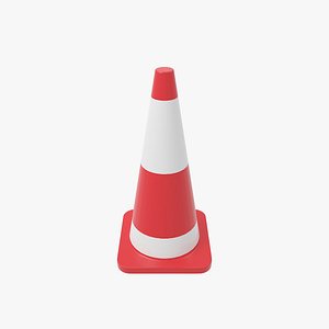 3D traffic cone v4