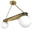 Urban electric brasserie chandelier