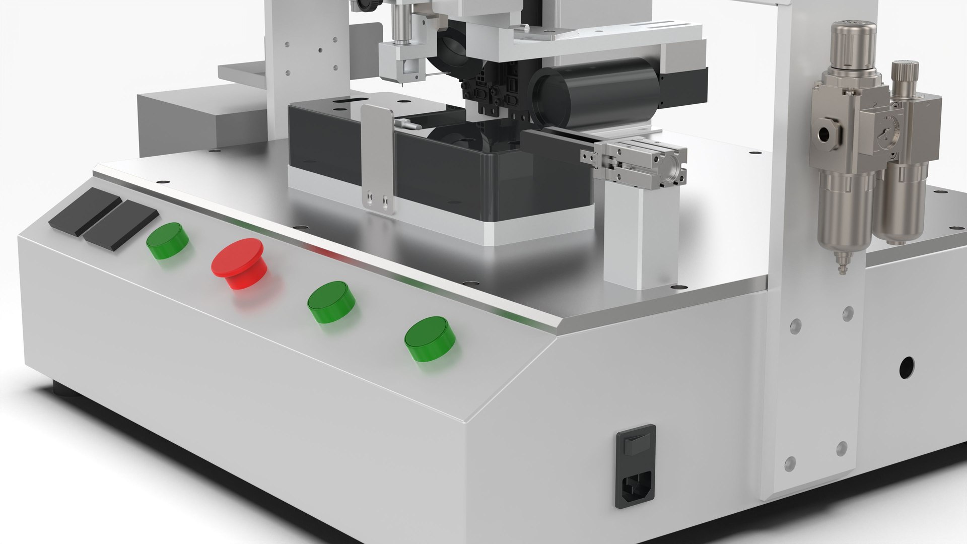 Semi Automatic Vision Glue Dispenser 3D - TurboSquid 2020618