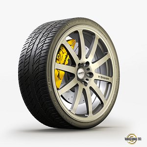 max tire alloy wheel