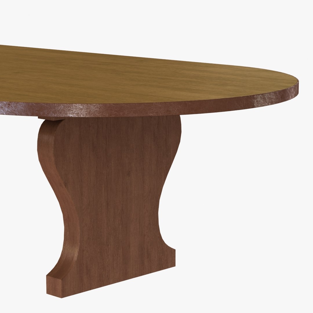 table jean-michel frank dining 3d model