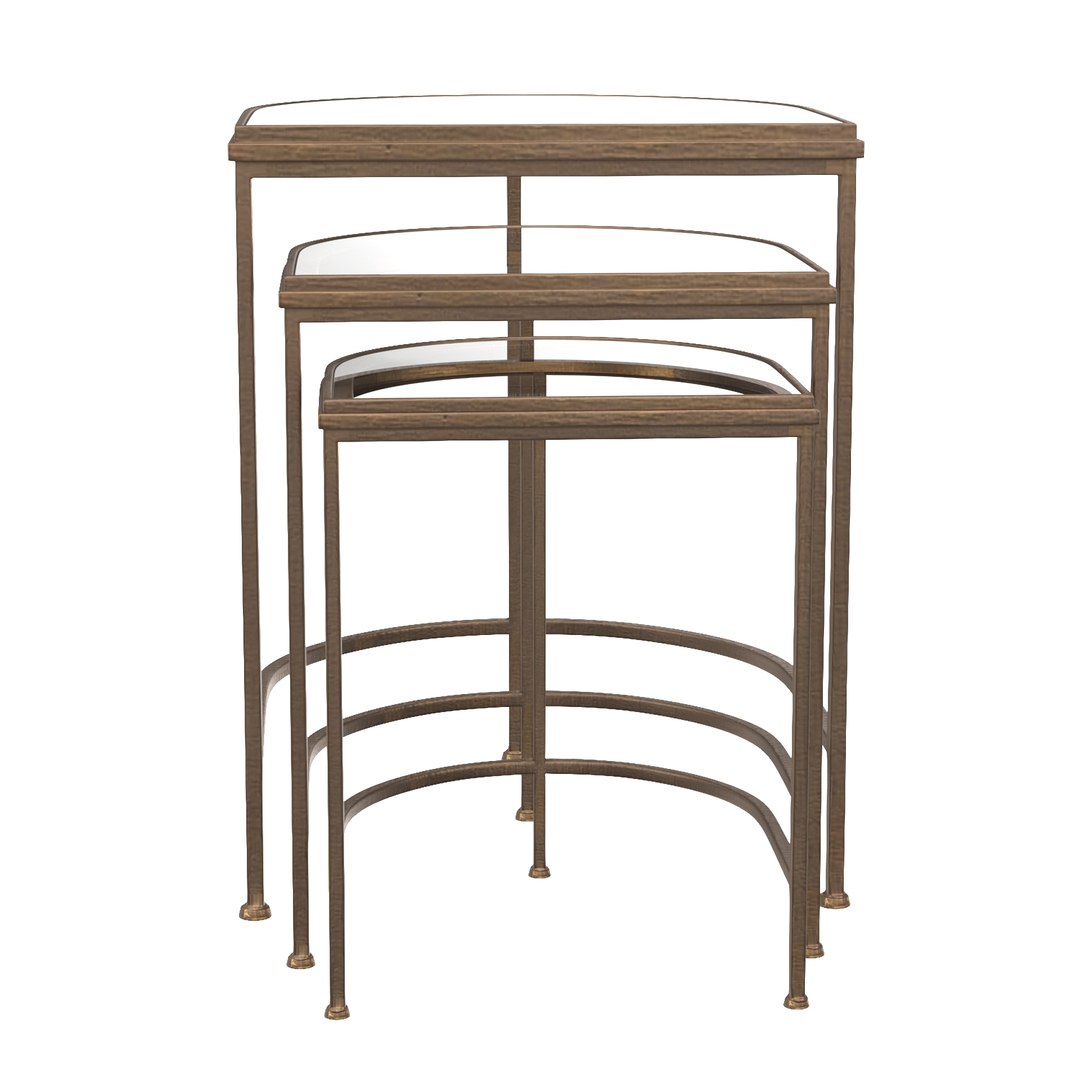 3D Model India Nesting Tables TurboSquid 2062650