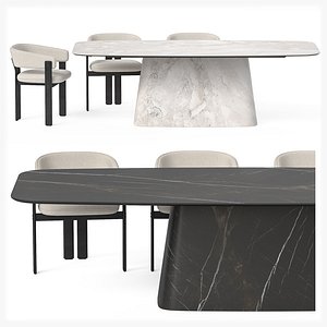 3D Cattelan Italia Napoleon and Meroni Igea Arm