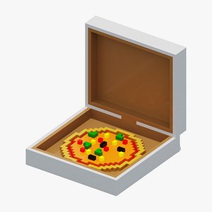 Voxel Pizza