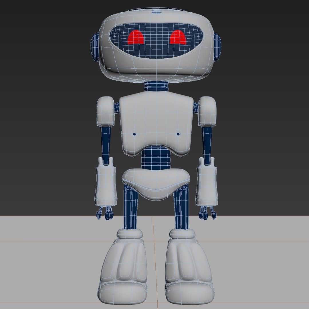 Robot Bot 3D Model - TurboSquid 1298282