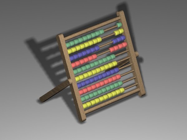 3d model abacus