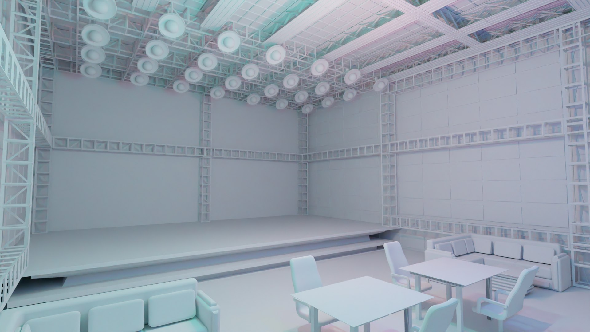 3D model Nightclub Disco interior - Na Material - TurboSquid 2161388