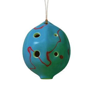 3D hole ocarina necklace