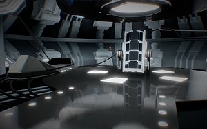 Star Wars Grand Republic Medical Facility 3D