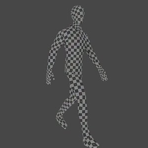 Low-Poly Human Male 3D model