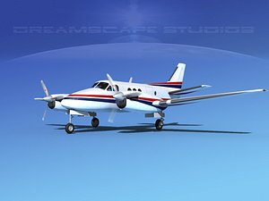 Beechcraft King Air C100 V08