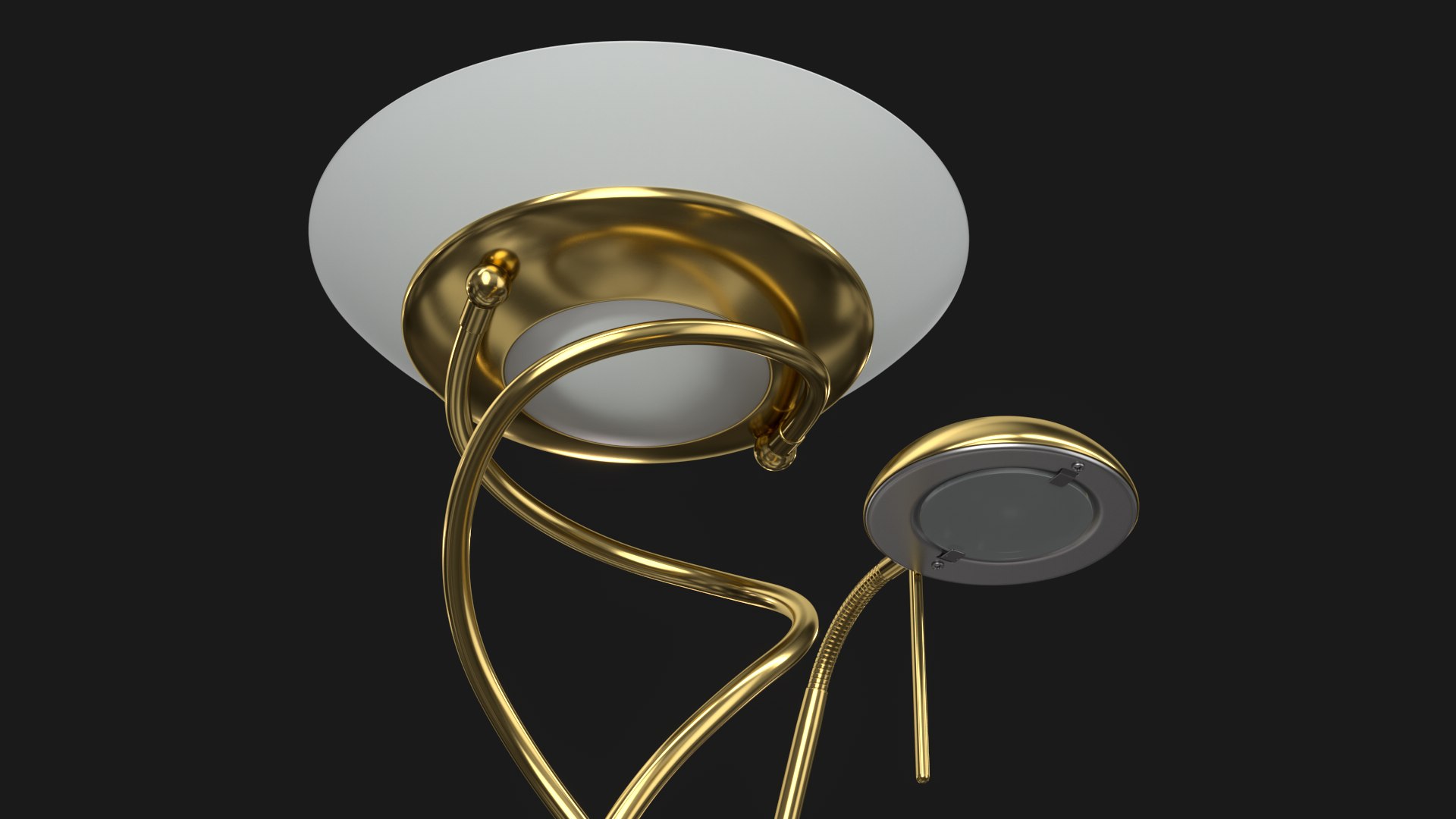 3D Floor Lamp 01-A Model - TurboSquid 2303612