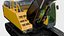 Modèle 3D de la pelle Volvo EC380EL