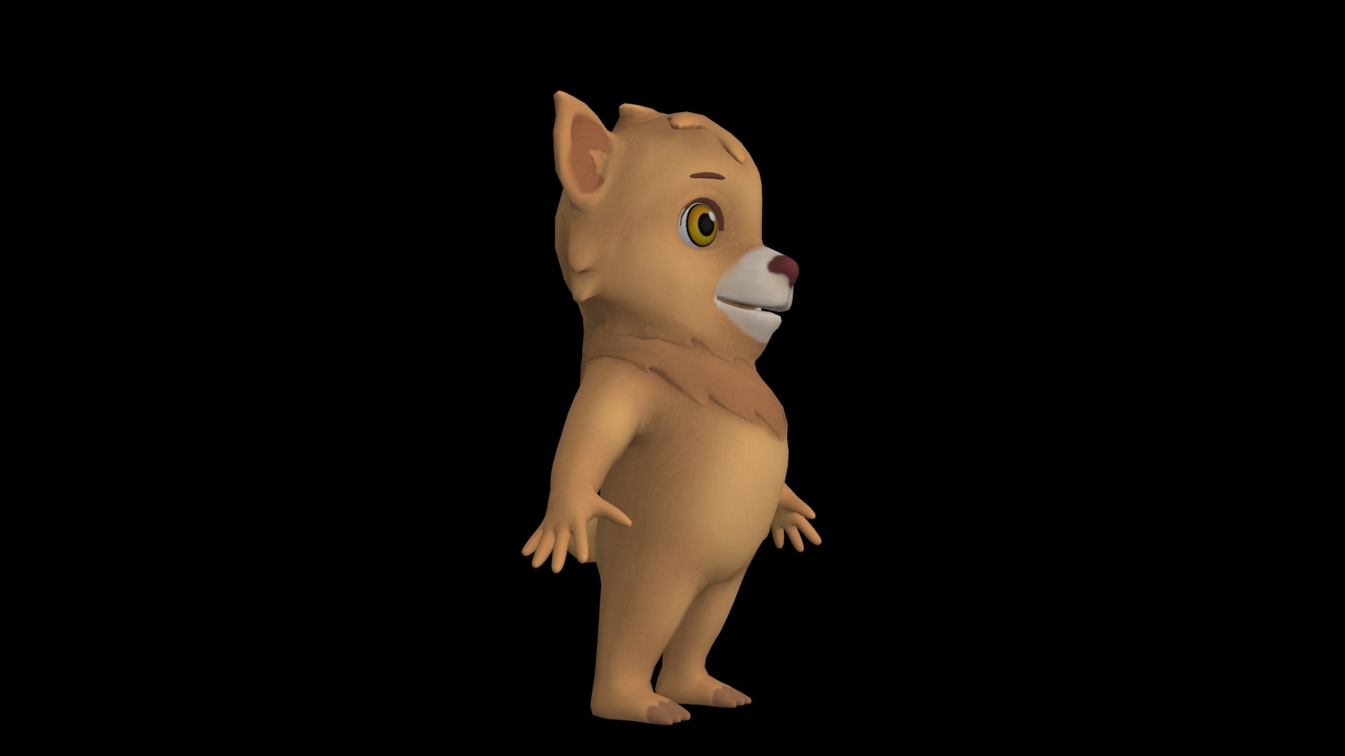 Smal Bear 3D Model - TurboSquid 2217535