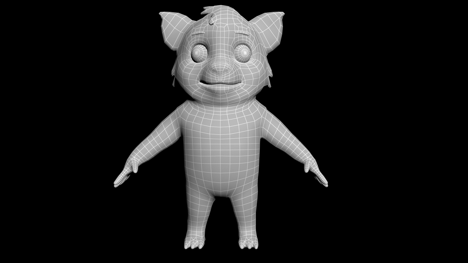 smal bear 3D model https://p.turbosquid.com/ts-thumb/JA/vDz3Bb/jb/wiregray/jpg/1713344232/1920x1080/fit_q87/0e8537051f72f0ae1ce57e02df174851a6f836b5/wiregray.jpg
