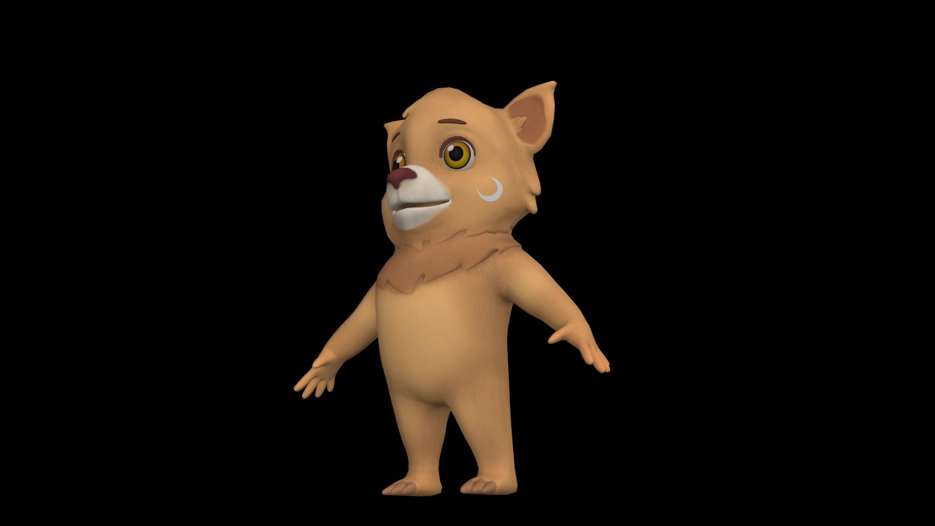 Smal Bear 3D Model - TurboSquid 2217535