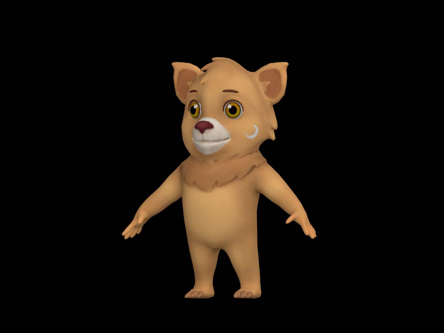 Smal Bear 3D Model - TurboSquid 2217535