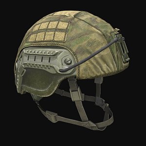 PBR gameready TOR and TOR2 ballistic helmets 3D model