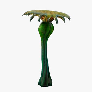 Alien Plant environement 3D model
