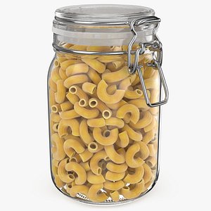 Elbow Macaroni Jar