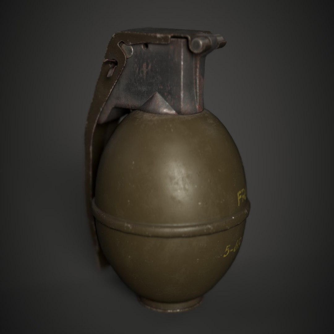 M26 Grenade 3D - TurboSquid 1230157