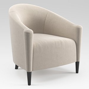 3D model greco armchair sofa chair
