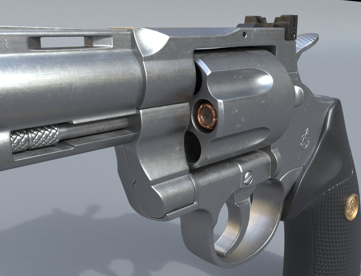 Colt Python 3D Model - TurboSquid 1460418