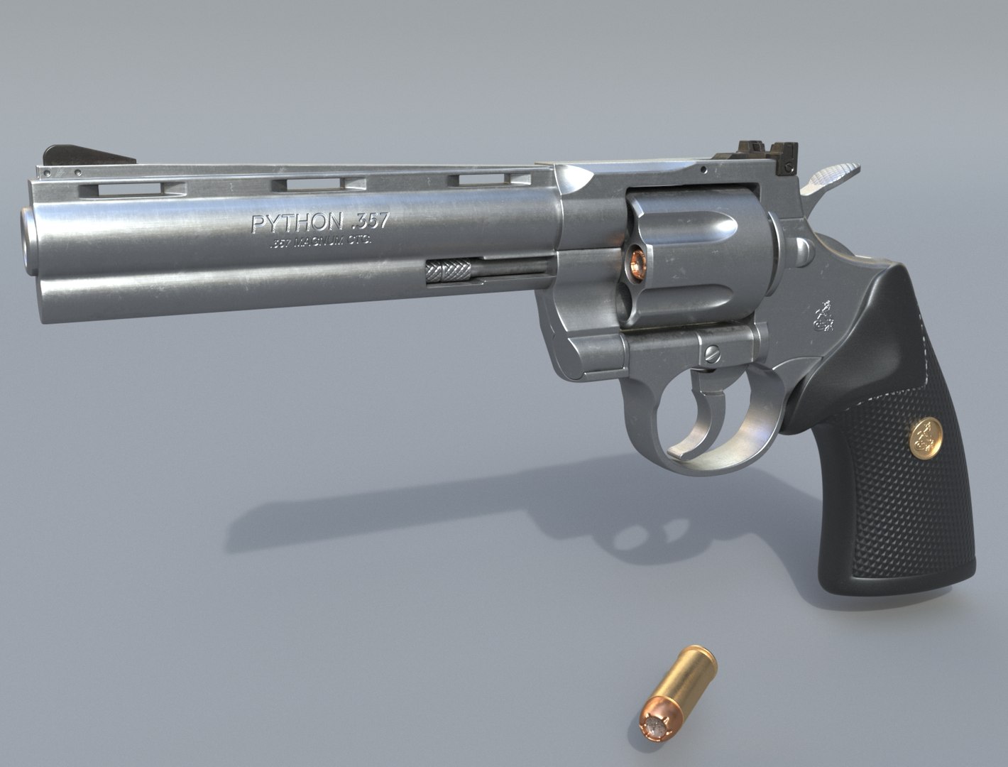 Colt Python 3D Model - TurboSquid 1460418