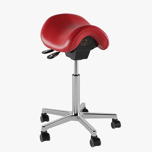 3D Bambach Dental Chair Red