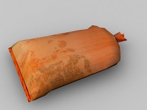 3d model sandbag construction andy