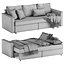Sofa rozkładana Ikea Friheten 3 miejsca
