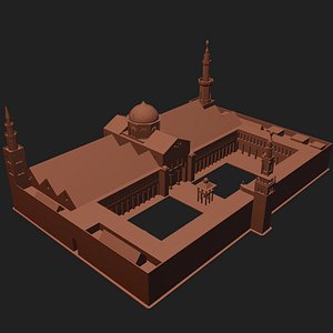Great Mosque Damascus Architectural