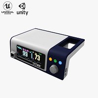 Game Ready - Pulse Oximeter Covidien Nellcor Bedside Medical Equipment