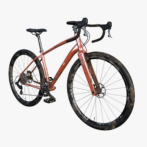 Generic Gravel Bicycle Dirt  PBR model