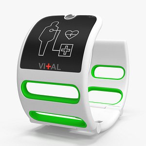 Medical Bracelet Vital Green model