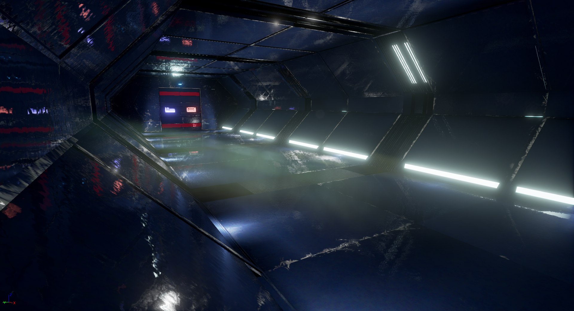 Sci-fi Interior Space Fbx