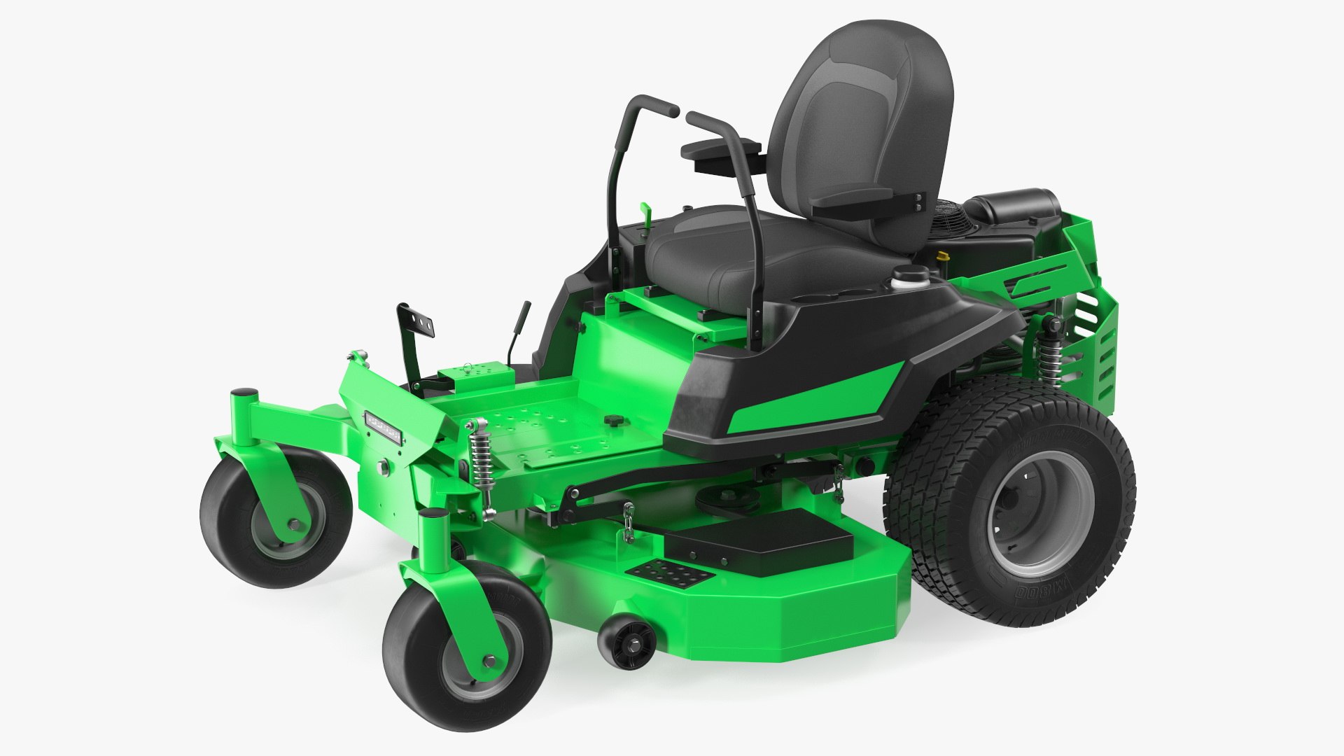 Zero Turn Lawn Mower Generic Rigged 3D model preview