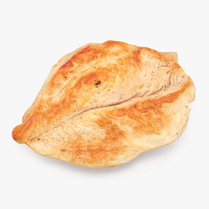 3D Chicken Steak model