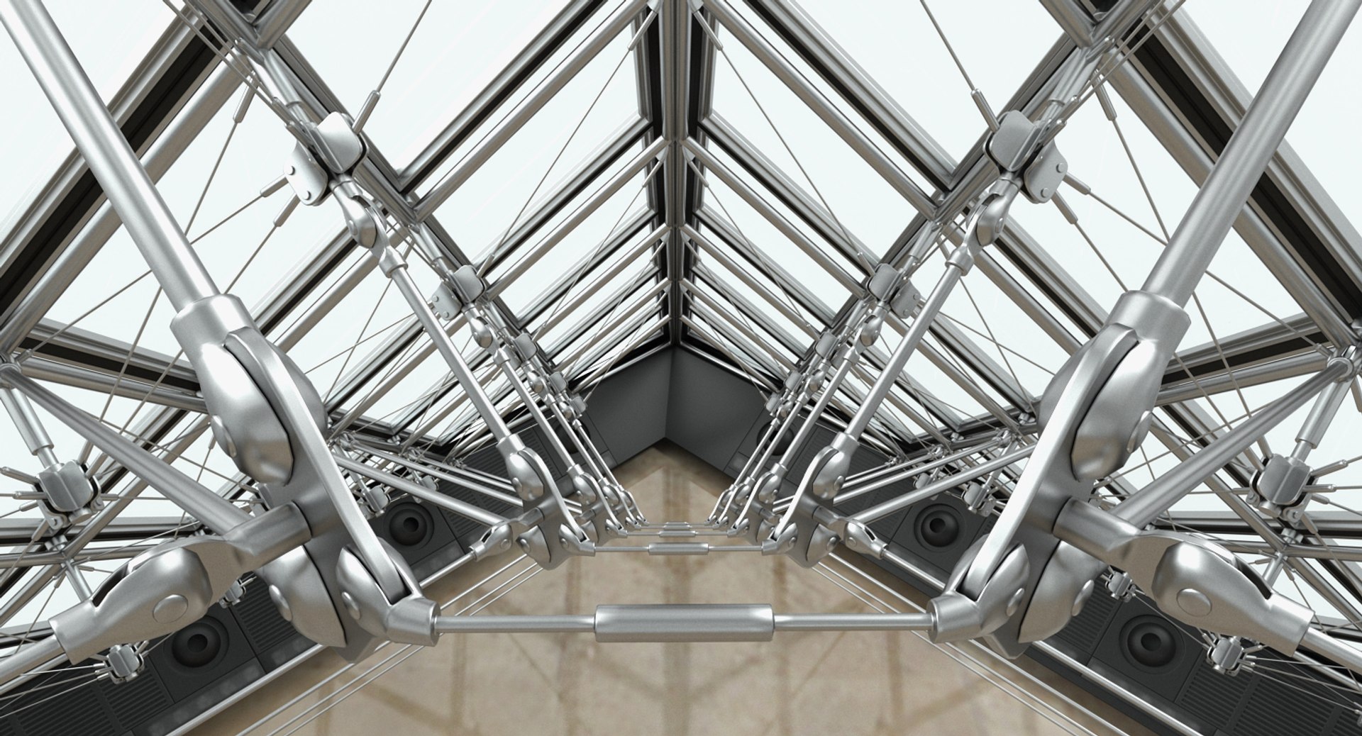 Glass Pyramid 3D - TurboSquid 1272188