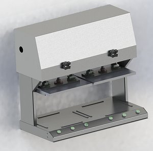 3D double stations machine laminated